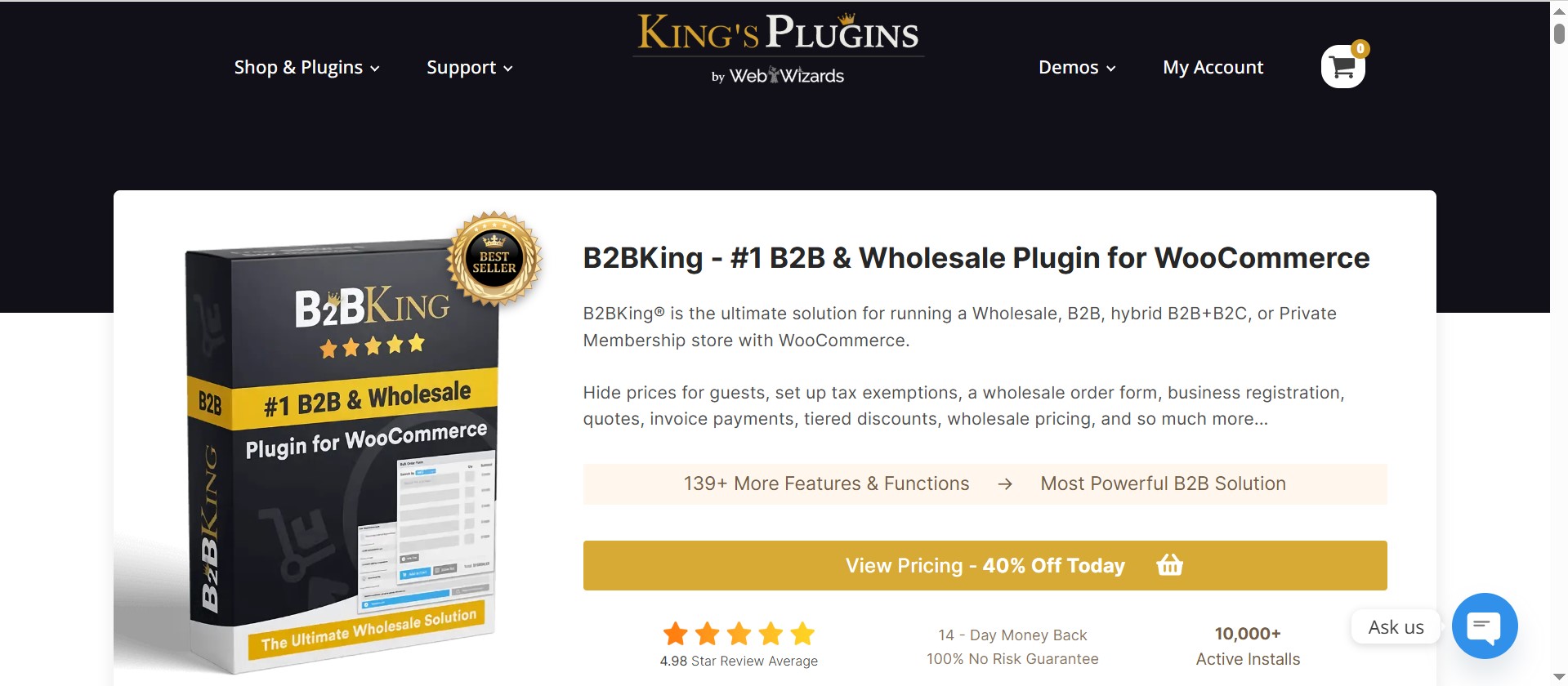 B2BKing - B2B & Wholesale Plugin, B2BKing wholesale plugin, B2BKing woocommerce wholesale plugin, B2BKing wordpress wholesale plugin, B2BKing wholesale plugin woocommerce, B2BKing b2b wholesale plugin