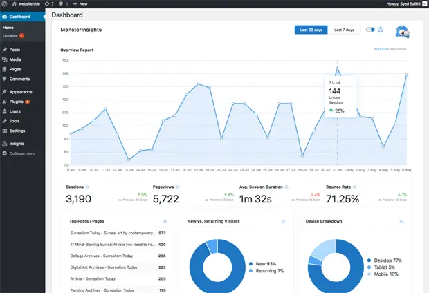 MonsterInsights